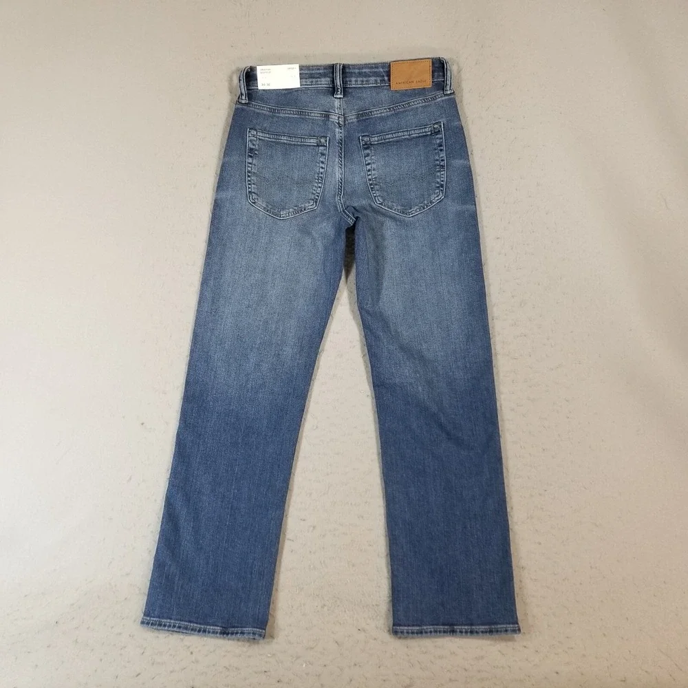 American Eagle jeans mens 28x30 Airflex+ blue flex stretch denim pants NEW